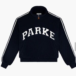 Parke Navy Fleece Hoodie